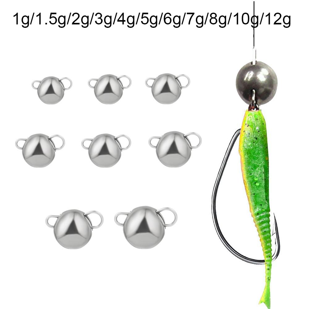 Fishing Equipment Stores - 1pc Matte Black Tungsten Sinkers 1g-12g