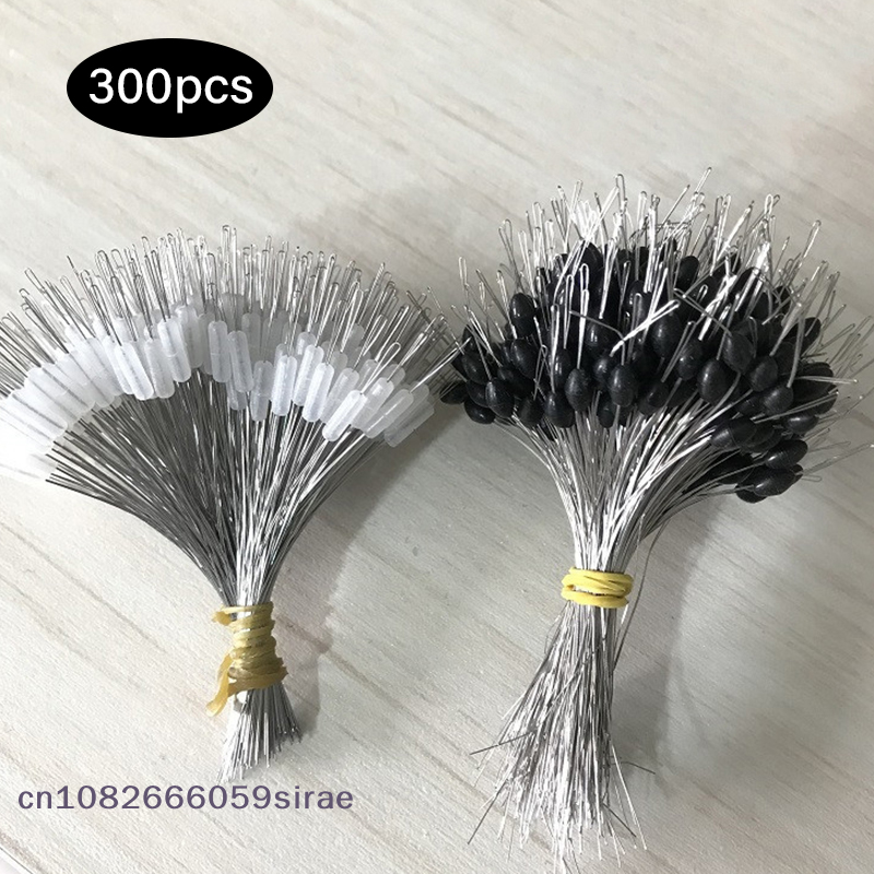Fishing Equipment Stores - （CC44）300 Pcs/lot Anti-wrapped Beans Silicone Transparent
