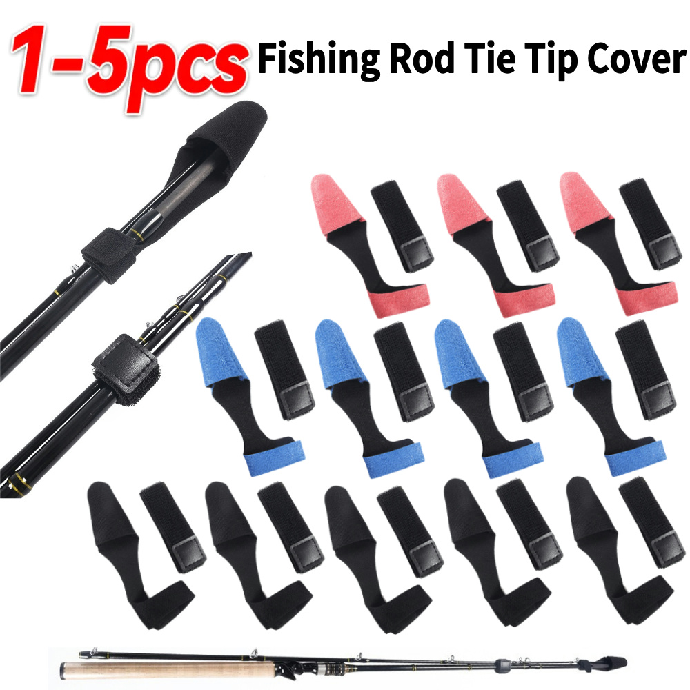 Fishing Equipment Stores - 1-5PCS Fishing Rod Tie Tip Cover