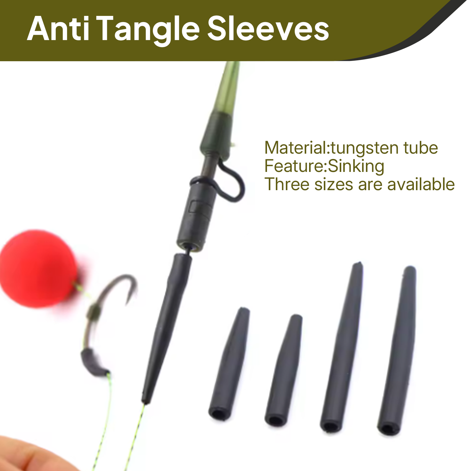 10pcs Tungsten Fishing Anti Ta - Fishing Equipment Stores recensione e prezzo
